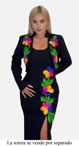 Vestido De Manta Artesanal Mexicano / Mod. Persa Vestido De Manta Artesanal Mexicano / Mod. Persa