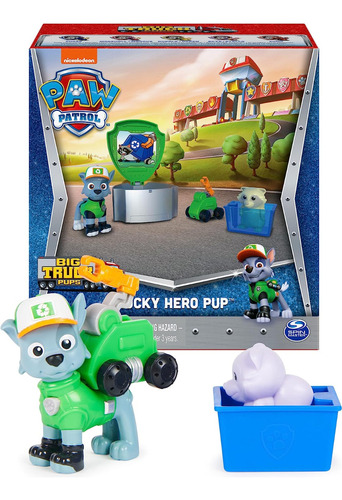 Paw Patrol Big Truck Pups Rocky ( Con Dron)