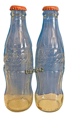 Dante42 Lote 02 Botella Coca Cola Vacia Edicion Limitada