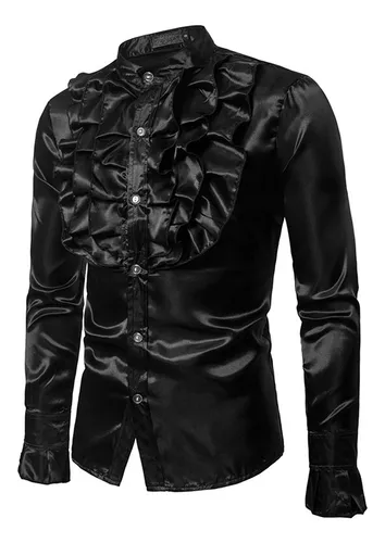 Camisa con volantes hombre cheap