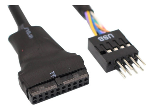 Convertidor Cable Usb 3.0 A Usb 2.0 - Motherboard 