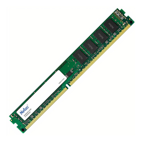 Imagen 1 de 1 de Memoria RAM Basic color verde 8GB 1 Netac NTBSD3P16SP-08