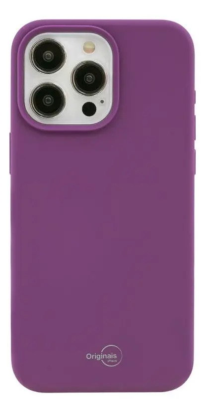 Capa iPhone 15 Pro Max Iplace, Beagá, Silicone Orquídea