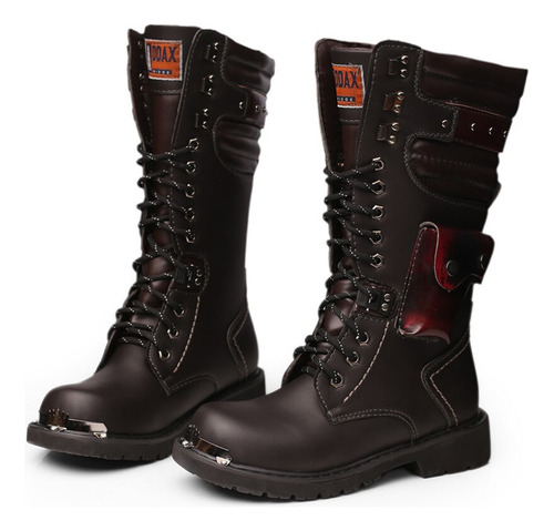 Botas Militares Estilo Punk Desert Para Hombre, Impermeables