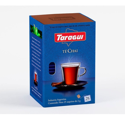 Te Taragui Chai Aromatico 25 Saquitos