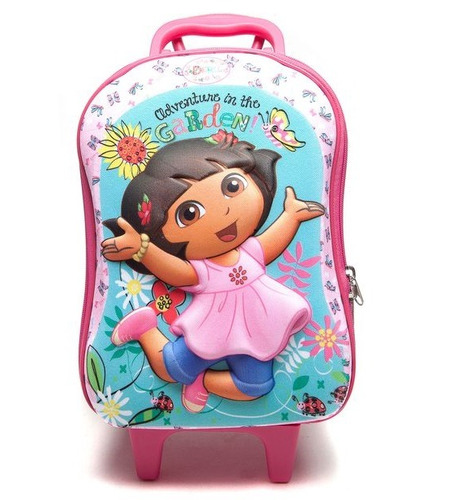 Mochila Com Rodinha Dora Aventureira Mini 2822p16 Diplomata