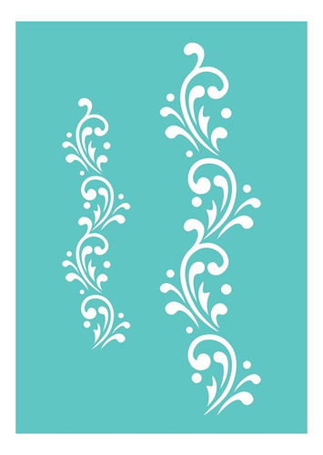 Imagen 2 de 5 de Stencil Laura Craft Set Guardas