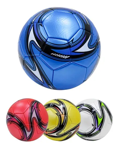 Pelota De Futbol N5 Balon Cuero Sintetico Infantil Niños New