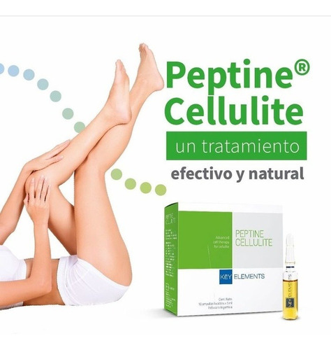 Peptine Cellulite Ampollas Linfar Peptonas Anti Celulitis 
