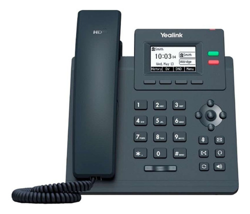 Yealink Telefono Ip 2 Lineas Poe Sip-t31p