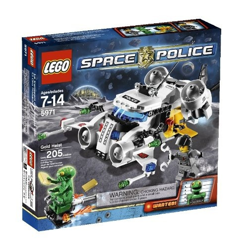 Lego Espacial De Policía Del Oro Heist (5971)