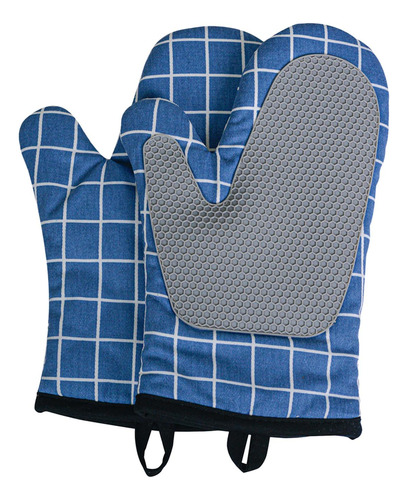 Guantes De Soporte Para Ollas Manoplas De Horno De Silicona