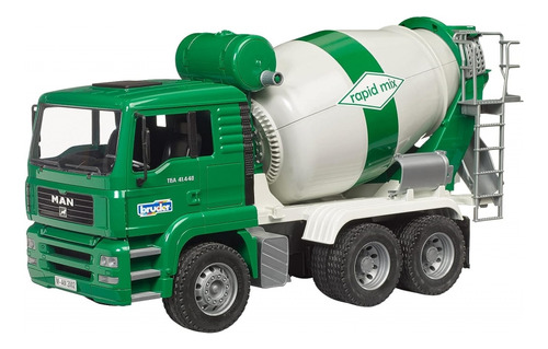 Bruder 02739 Man Tga Cement Mixer Truck Rapid Mix