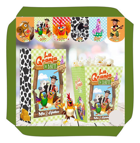 Kit Imprimible Zenon Granja De Zenón Personalizado+obsequios