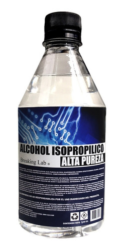Alcohol Isopropilico  500ml 99,9% Maxima Pureza!