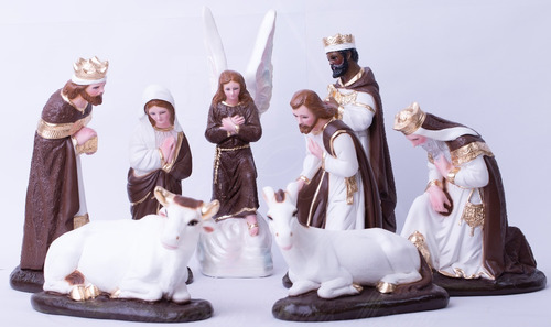 Nacimiento 40cm Tono Chocolate