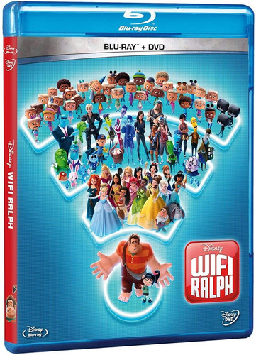 Wifi Ralph | Blu Ray + Dvd Película Nuevo