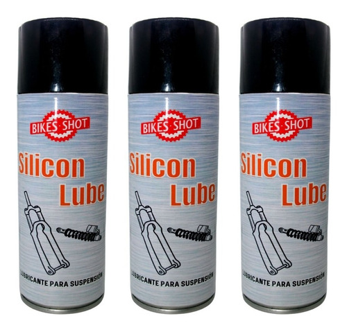 Kit 3 Silicón Lube Para Suspensiones / Abrillantador