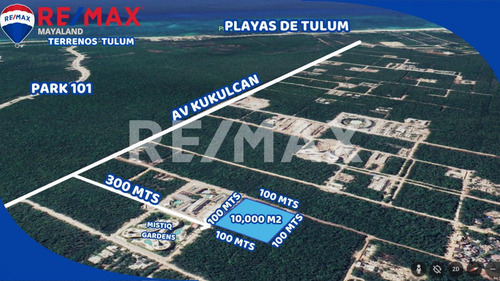 En Venta Hectárea A 2 Cuadras De La Av Kukulcan En Tulum