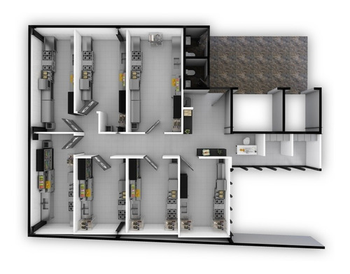 Imagen 1 de 4 de Renta Cocinas Para Servicio A Domicilio- Dark Kitchens Desde 14m2- 20m2