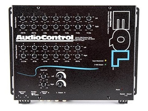 Ecualizador Audiocontrol Eql Inalámbricos Pre-amp -negro