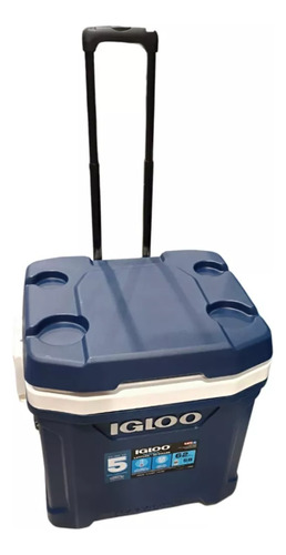 Igloo Hielera Con Ruedas De 58 Litros Latitud