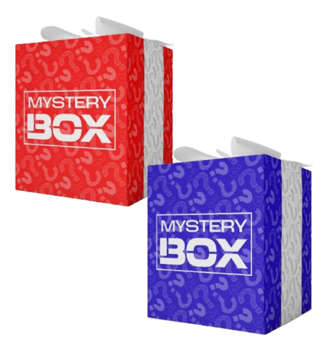 X2 Cajas Misteriosas Producto Sorpresa Roja + Azul Premium