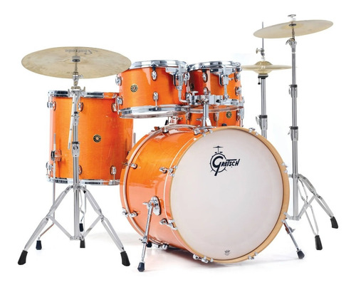 Batería Gretsch Catalina Maple 5 Cuerpos B22 Amber Glaze