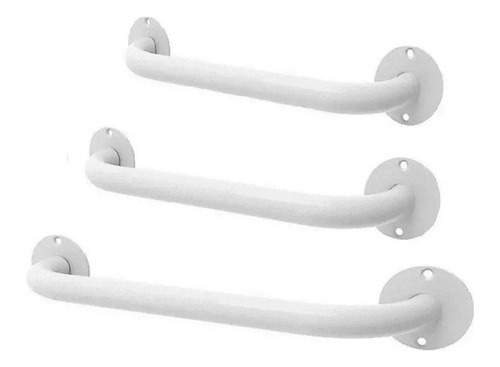 Kit X3 Barrales Discapacitados Seguridad Para Baño 45 Cm