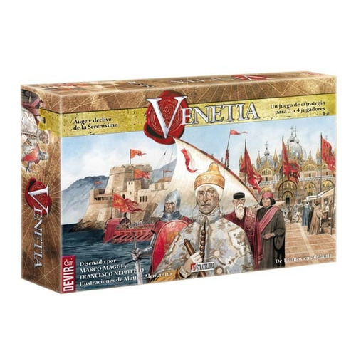 Juego De Mesa Estrategia Venetia  - Devir  