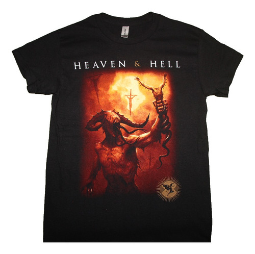 Gusanobass Playera Metal Rock Heaven And Hell Sabbath Dio