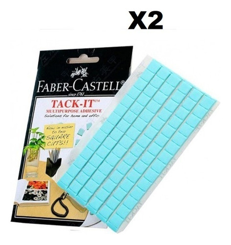 Adhesivo Reutilizable Faber Castell X 2unid Black&white 