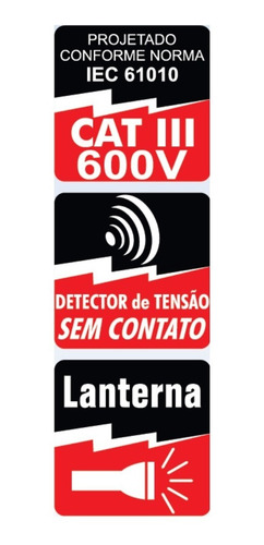 Imagem 4 de 4 de Alicate Amperímetro Digital Et-3200b 1000a Ac - Minipa
