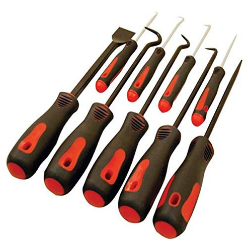 Atd Tools 8424 9piece Scraper Hook And Pick Set