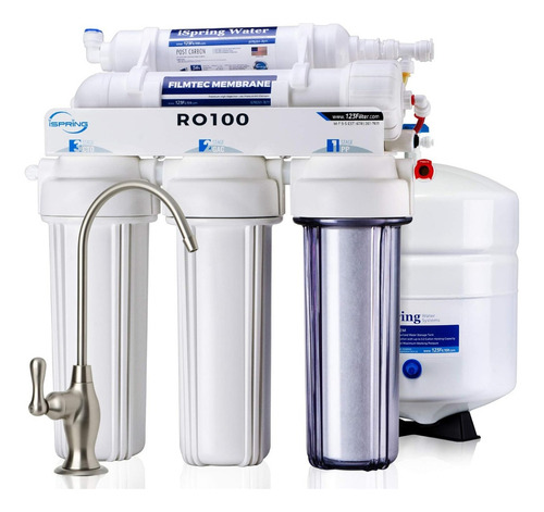 Ispring Ro100 Sistema Osmosis Inversa Bajo Fregadero