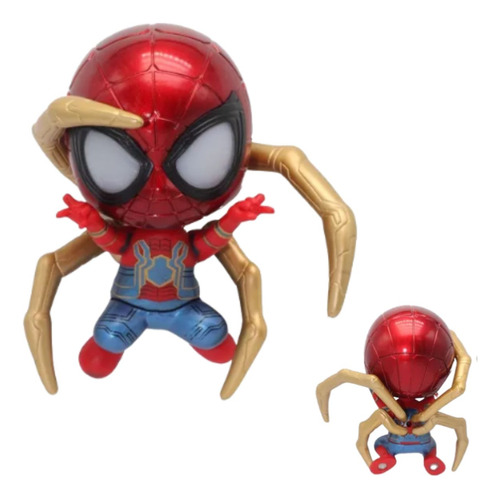 Spiderman Cabezon Avengers Súper Héroes Figura 3d