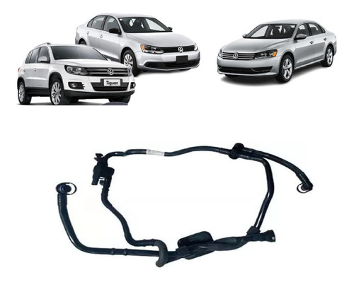 Kit Válvula Do Canister Jetta Tiguan Passat 2.0 Tsi   06h906