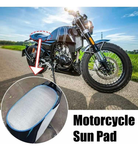 Cubre Asiento Moto Impermeable Aislamiento Térmico Sol/lluvi