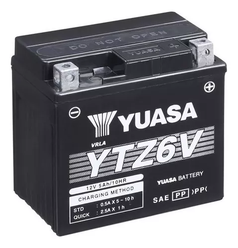 ᐈ Batería De Moto Yuasa YB9-B 9Ah 12V