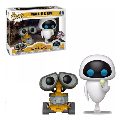 Funko Pop! Disney Two Pack Wall-e & Eve Special Edition