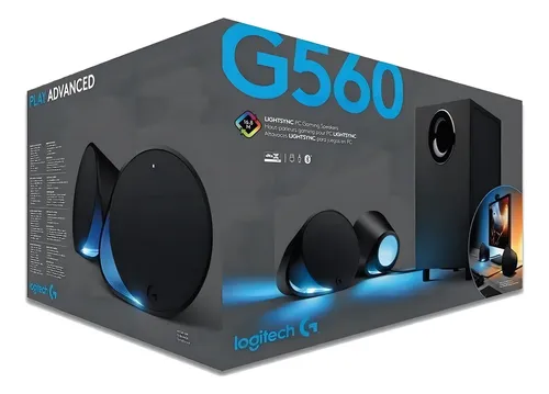 Parlantes Logitech Lightsync G560