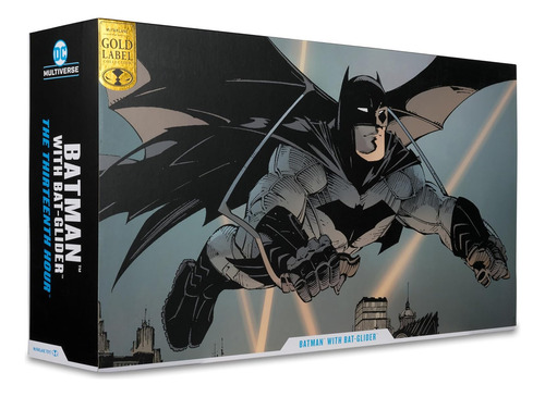 Figura De Acción Batman With Bat-glider De Mcfarlane Toys