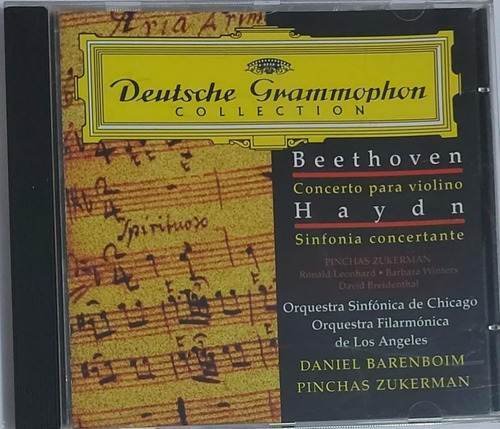 Cd Beethoven/haydn-deutsche Collection 1999-sinfonia
