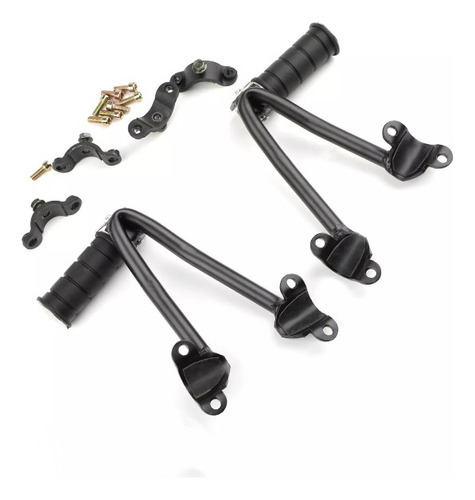 Soporte Posapies Pasajero Trasero Para Kawasaki Vulcan 650