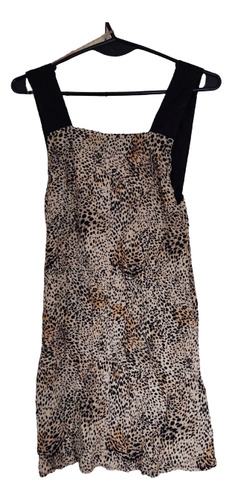 Remera Ay Not Dead Musculosa Top Mujer Animalprint M Viscosa