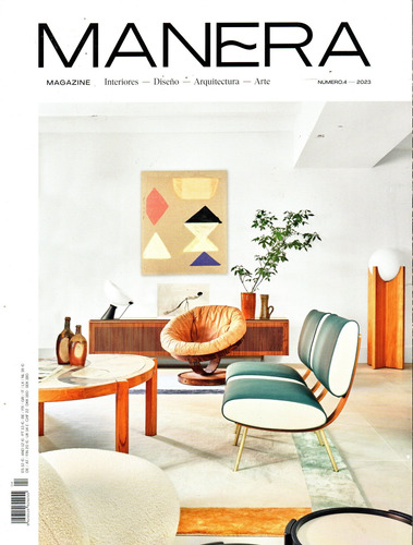 Revista Manera De Interiores,design,arquitetura E Arte