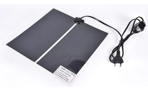 Placa Calefactora Réptil Roedores Erizo Terrario Reptile 14w