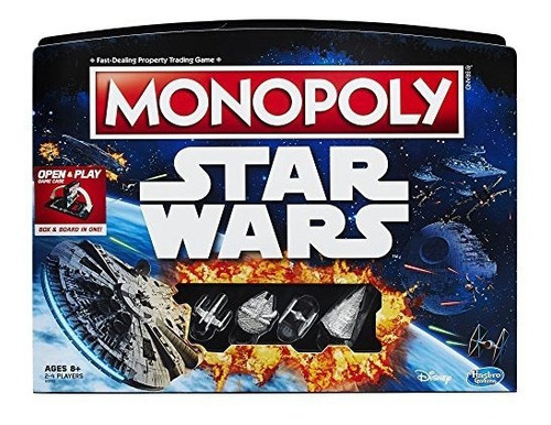 Hasbro Monopoly Game: Star Wars Edition
