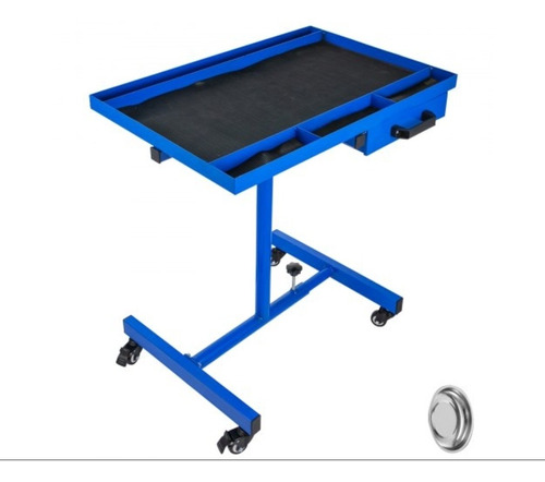 Mesa Rodante Ajustable Para Herramientas Capacidad 100 Kg