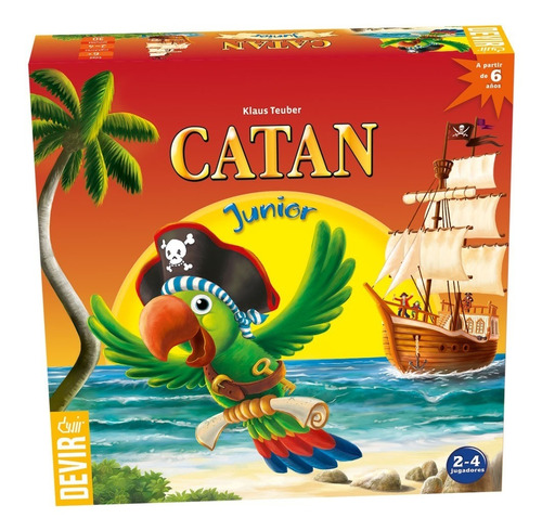 Juego De Mesa Los Colonos De Catan Junior Devir Original